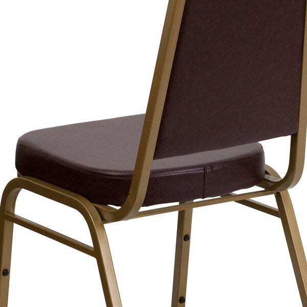 BrownBanquet Chair, 20-1/4
