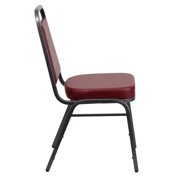 BurgundyBanquet Chair, 20-1/4