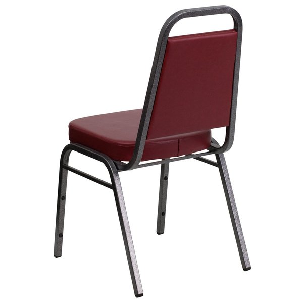 BurgundyBanquet Chair, 20-1/4