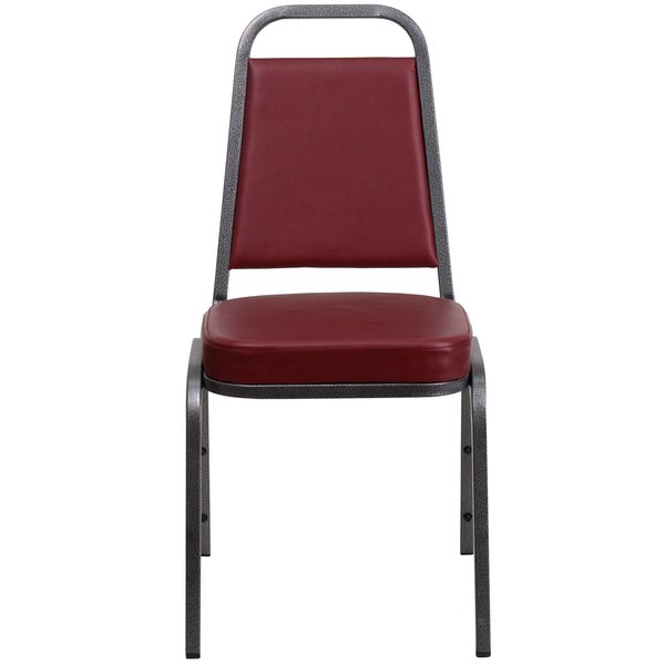 BurgundyBanquet Chair, 20-1/4