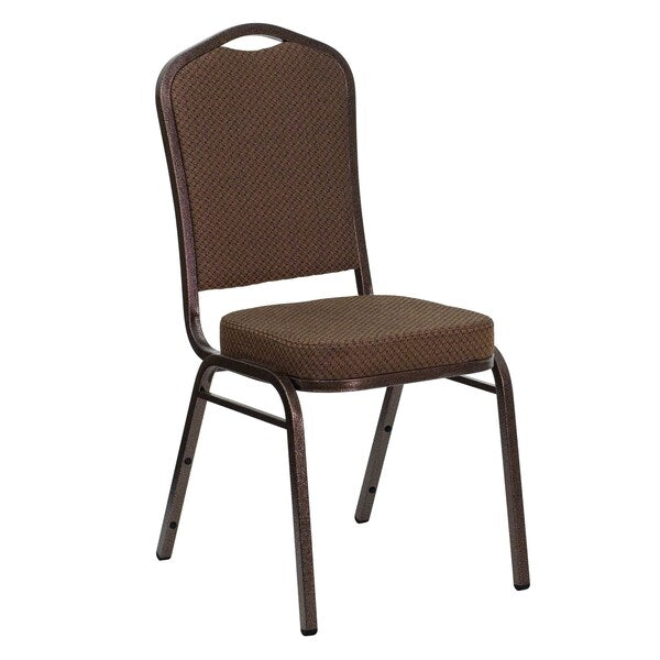 BrownBanquet Chair, 20-1/4