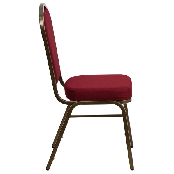 BurgundyBanquet Chair, 20-1/4