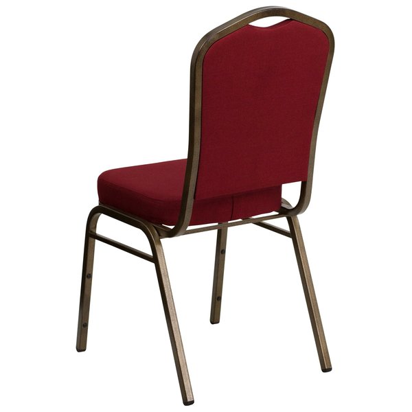 BurgundyBanquet Chair, 20-1/4
