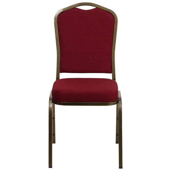 BurgundyBanquet Chair, 20-1/4