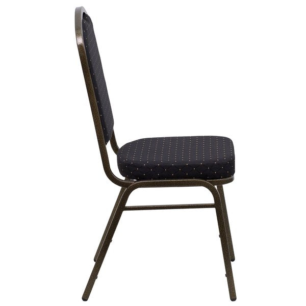 BlackBanquet Chair, 20-1/4