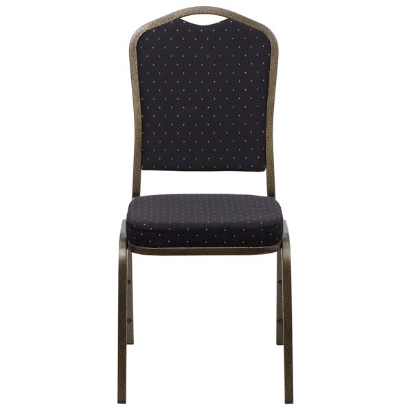 BlackBanquet Chair, 20-1/4
