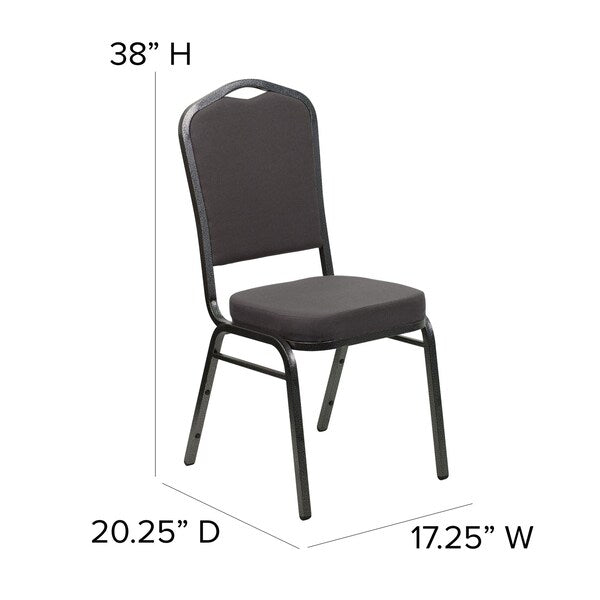 GrayBanquet Chair, 20-1/4