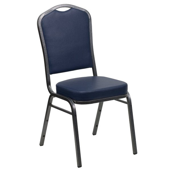 NavyBanquet Chair, 20-1/4