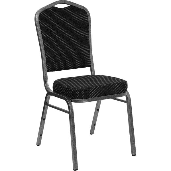 BlackBanquet Chair, 20-1/4