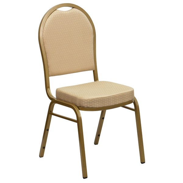 BeigeBanquet Chair, 20-1/4