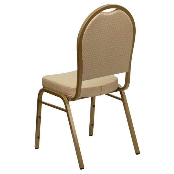 BeigeBanquet Chair, 20-1/4
