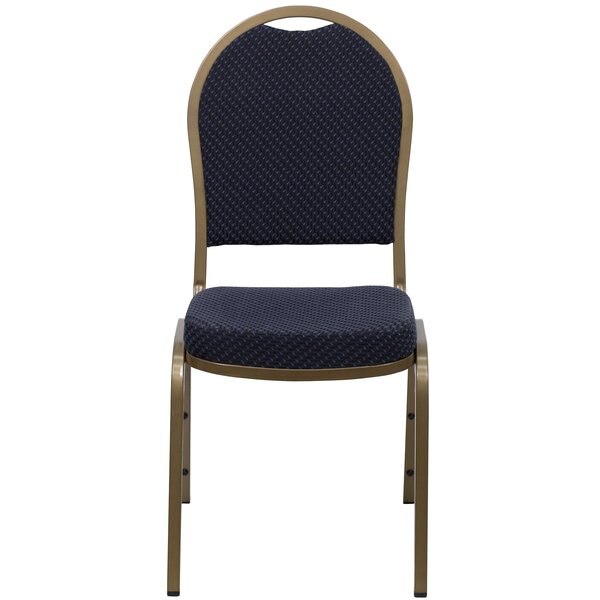 NavyBanquet Chair, 20-1/4
