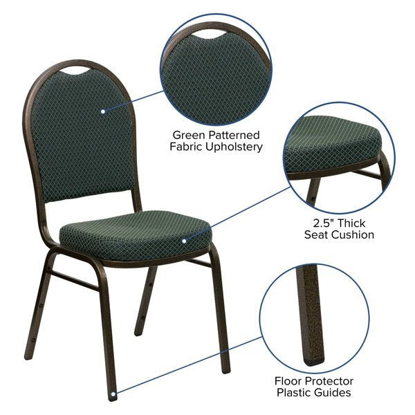 GreenBanquet Chair, 20-1/4