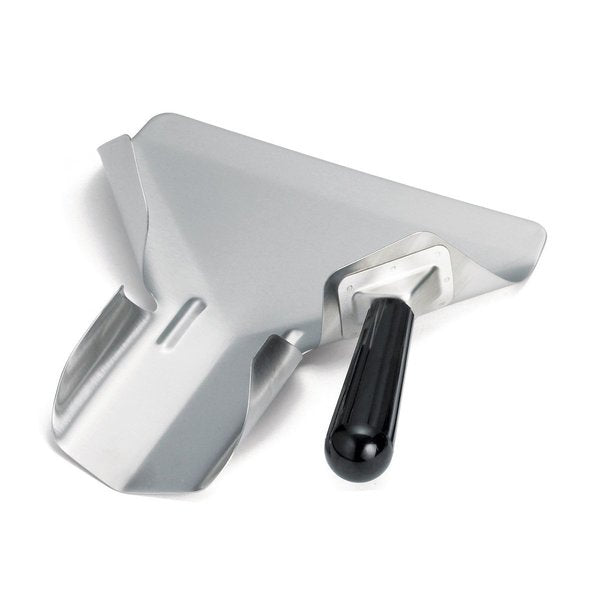 Blk Bakelite Right Handle Fry Scoop, SS