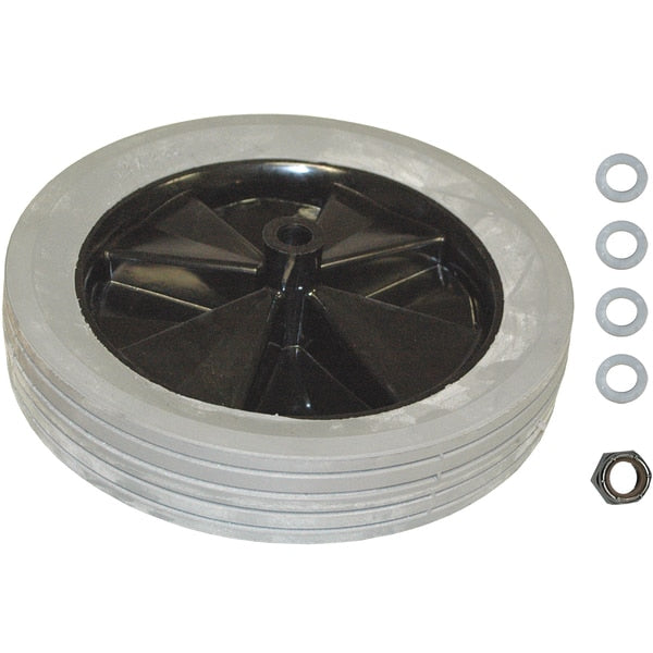 Wheel W/Hardware, For 3/4 Cubic Yard Rub