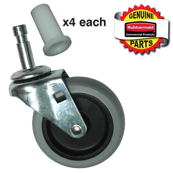 Caster, 3 in., PK4