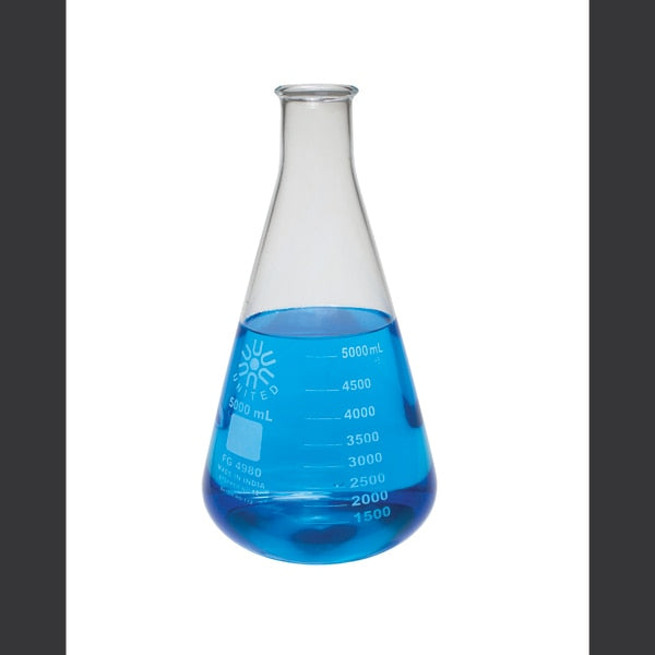 Erlenmeyer Flask, Narrow Mouth, Borosili