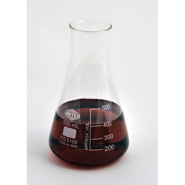 Erlenmeyer Flask, Wide Mouth, Boro, PK 12