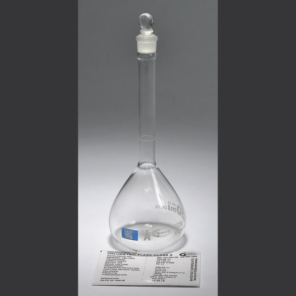 Volumetric Flasks, Class A, W/Glass Stop