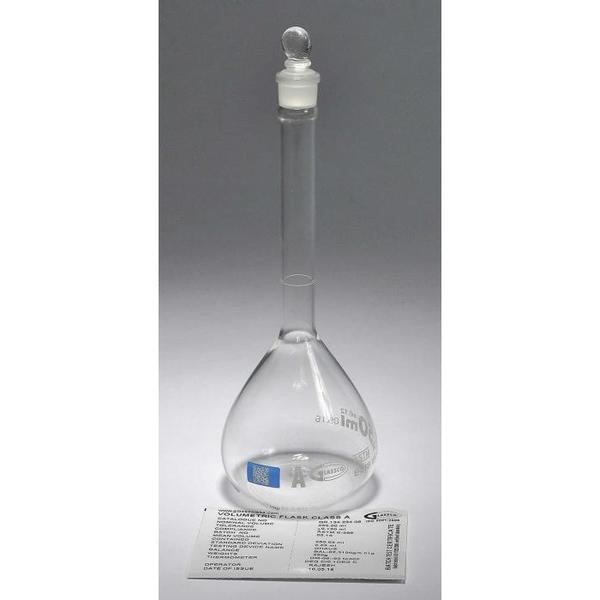 Volumetric Flasks, Class A, W/Glass Stop