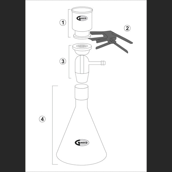 Replacement Flask With Ground Glass Join