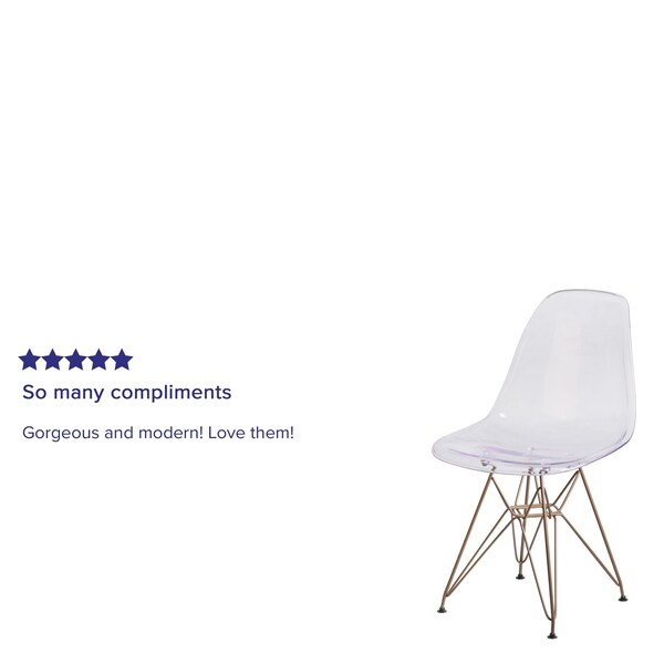 Ghost Chair, 22-1/2