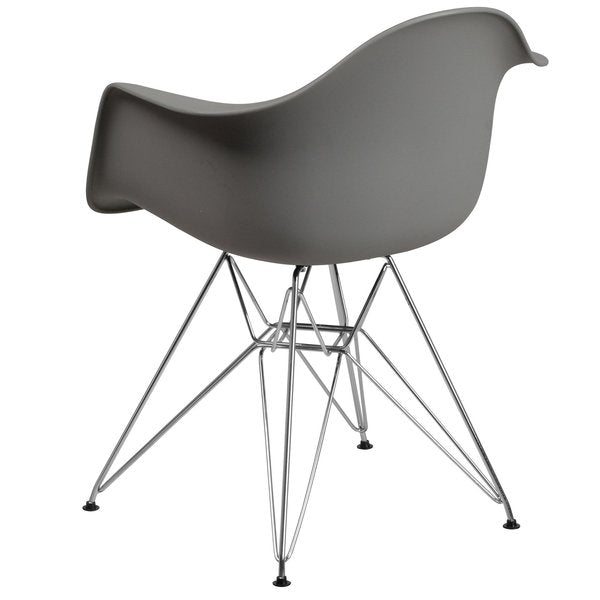 Moss Gray Chair, 24.5 W 25