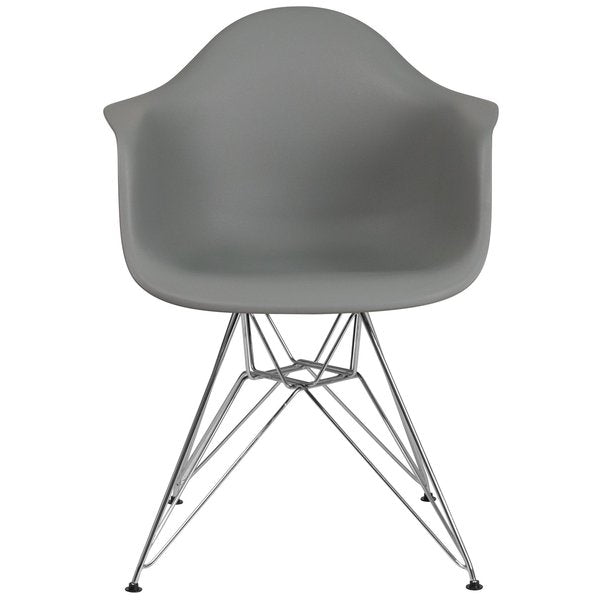 Moss Gray Chair, 24.5 W 25