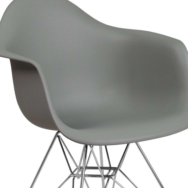 Moss Gray Chair, 24.5 W 25