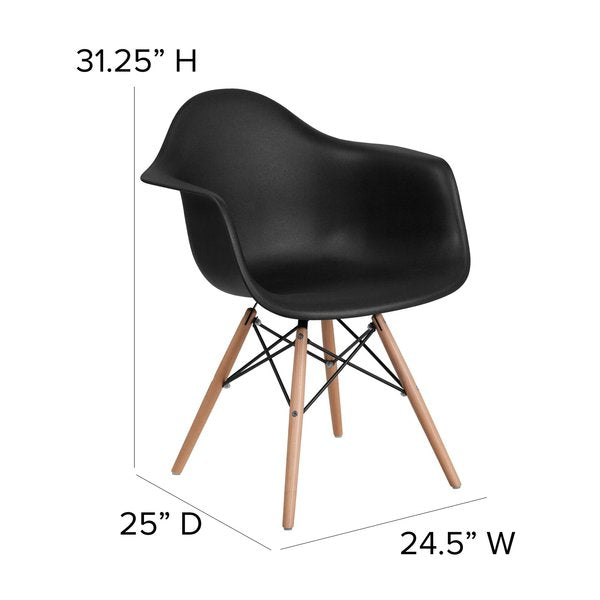 Black Chair, 24.5 W 25