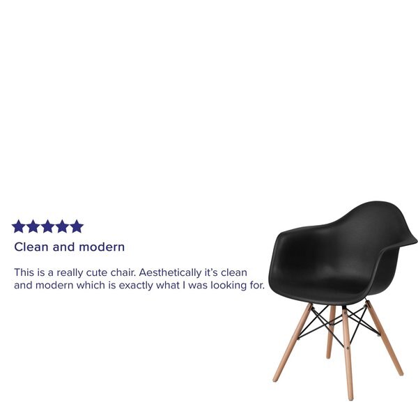 Black Chair, 24.5 W 25