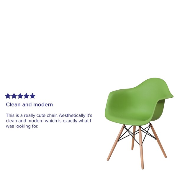 Green Chair, 24.5 W 25