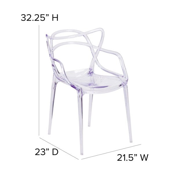 Clear Stacking Side Chair