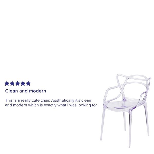 Clear Stacking Side Chair