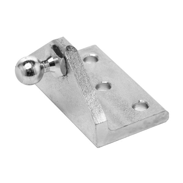 Ball Bracket, 16mm, 90 Deg 1/4 Thk Stl Zn