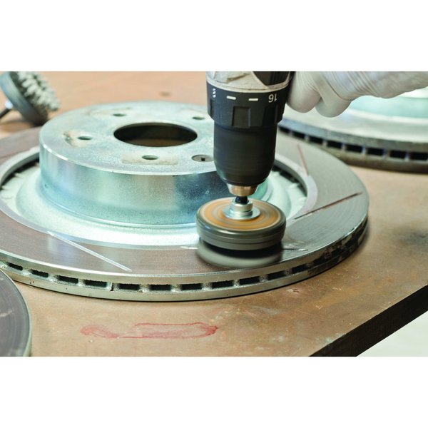 RMFH120Z25 FLEX-HONE for Rotors 240 Grit Zirconia Alumina #1525 Fine