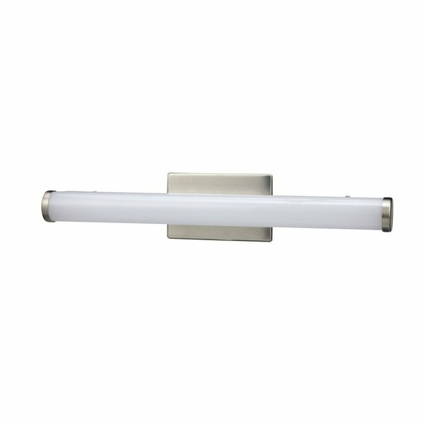 Brushed Nickel Contemporary Cylinder Van