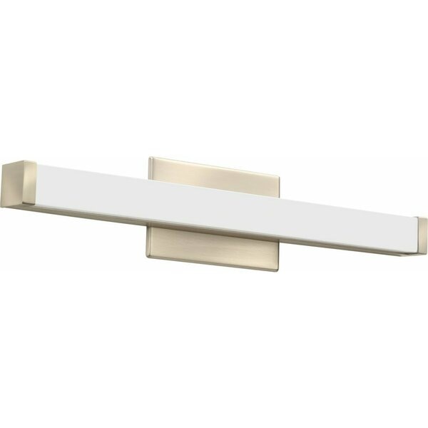 Brushed Nickel Contemporary Square Vanit