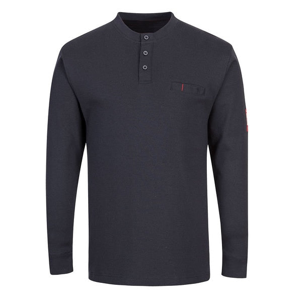 FR Antistatic Henley T-Shirt, L