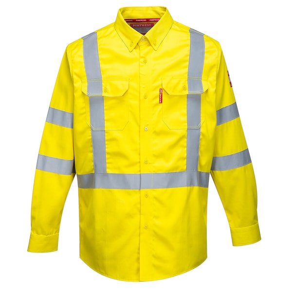 Hi-Vis Bizflame Shirt 88/12, L