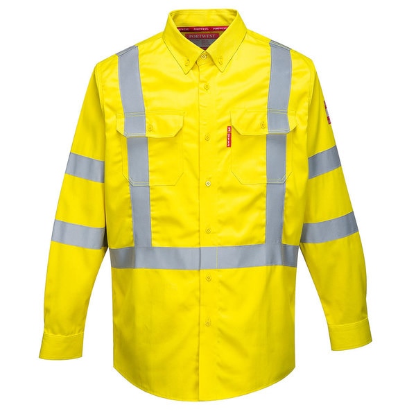 Hi-Vis Bizflame Shirt 88/12, XL