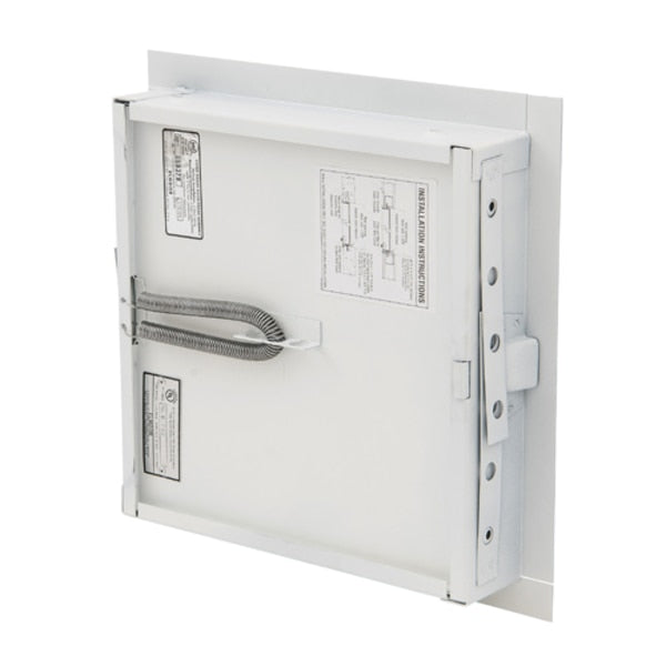 Fire Rated Ceiling Access Door, 12x12, Prime Coat W/ Dual Purpose Lock