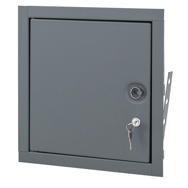 Fire Rated Access Door, 24x24, Prime Coat W/ Cylinder Lock