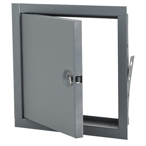Fire Rated Access Door, 10x10, Prime Coat W/ Recessed Turn Latch