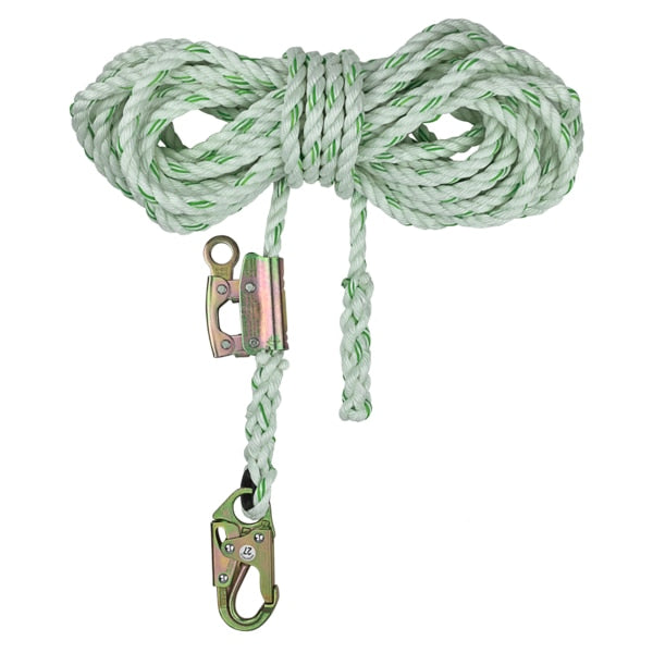 Rope Grab with Lifeline, For Rope Size 5/8