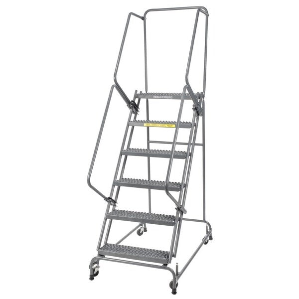 Rolling Ladder, Steel, 60 in.H