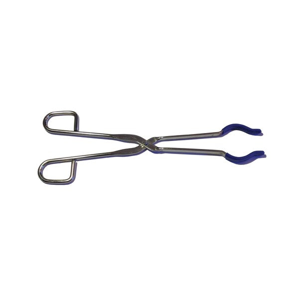 Flask Tongs, Stainless, With Silicone Coa