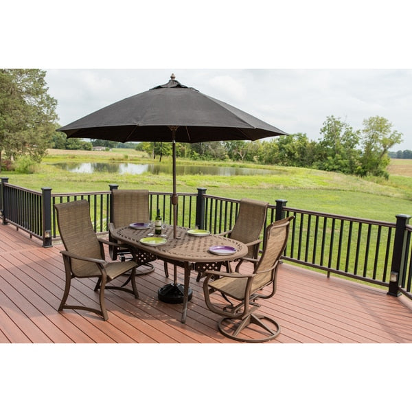 Fillable Umbrella Base, Black