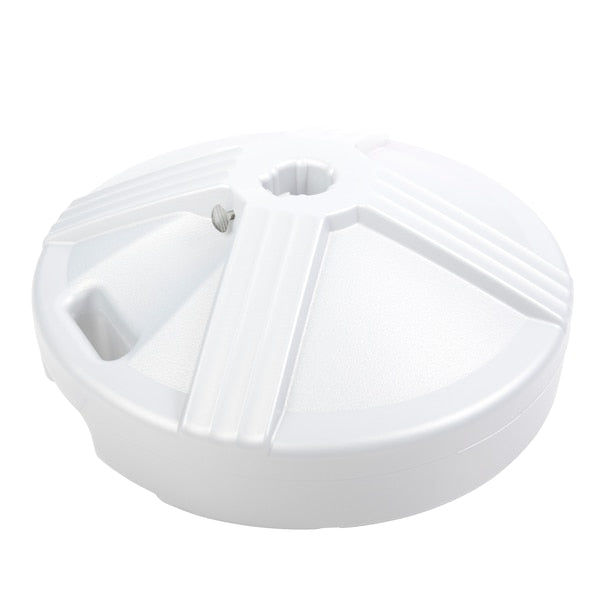 Umbrella Base, White, 50 lb.