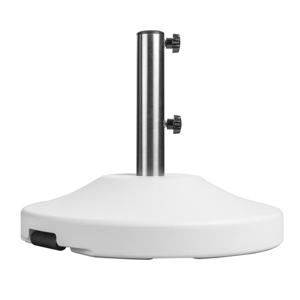 Umbrella Base, White, 80 lb.